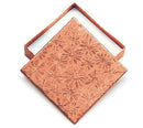 Foam Filled Cardboard Boxes - Floral Manilla