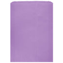 Colored Flat Paper Merchandise Bag