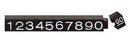 Small Black Pricing System - Pack of 600 Pieces