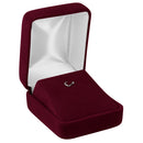 Velour Charm Box with Hook