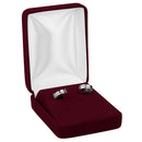 Velour Hoop Earring Box