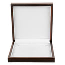 Brown Zebra Wood Pearl Box
