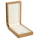 Wooden Pearl Box with Suede Insert