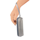 Luxury Zipped Leatherette Case with Additional Pouch