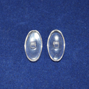 Oval Push-In PVC Nose Pad
