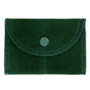 Velour Pouches with Side-by-Side Pocket