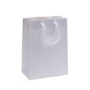 Euro Tote Embossed Ribbed Paper Bag