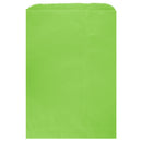 Colored Flat Paper Merchandise Bag