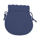 Large Round Velvet Pouch