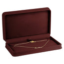 Suede Pearl Box with Matching Suede Interior