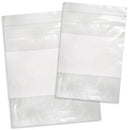 Clear Ziploc Bag with White Patch