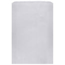 White Flat Paper Merchandise Bag
