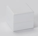 Wood Look Single Ring Box with Leatherette Interior