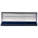 Paper Covered Bracelet Box with Gold Accent