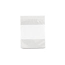 Clear Ziploc Bag with White Patch