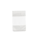 Clear Ziploc Bag with White Patch