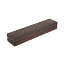 Brown Zebra Wood Bracelet Box